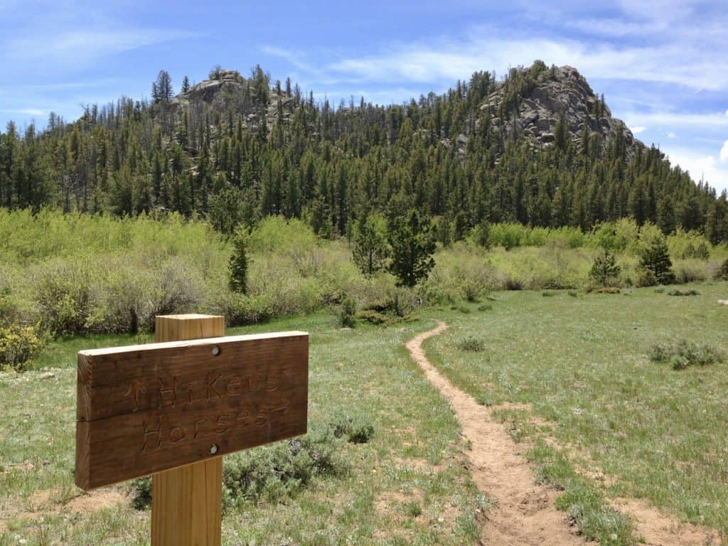 Dispersed Camping at Red Feather Lakes