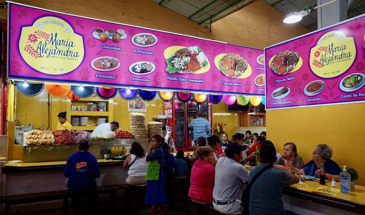 Mercado 20 de Noviembre in Oaxaca Mexico