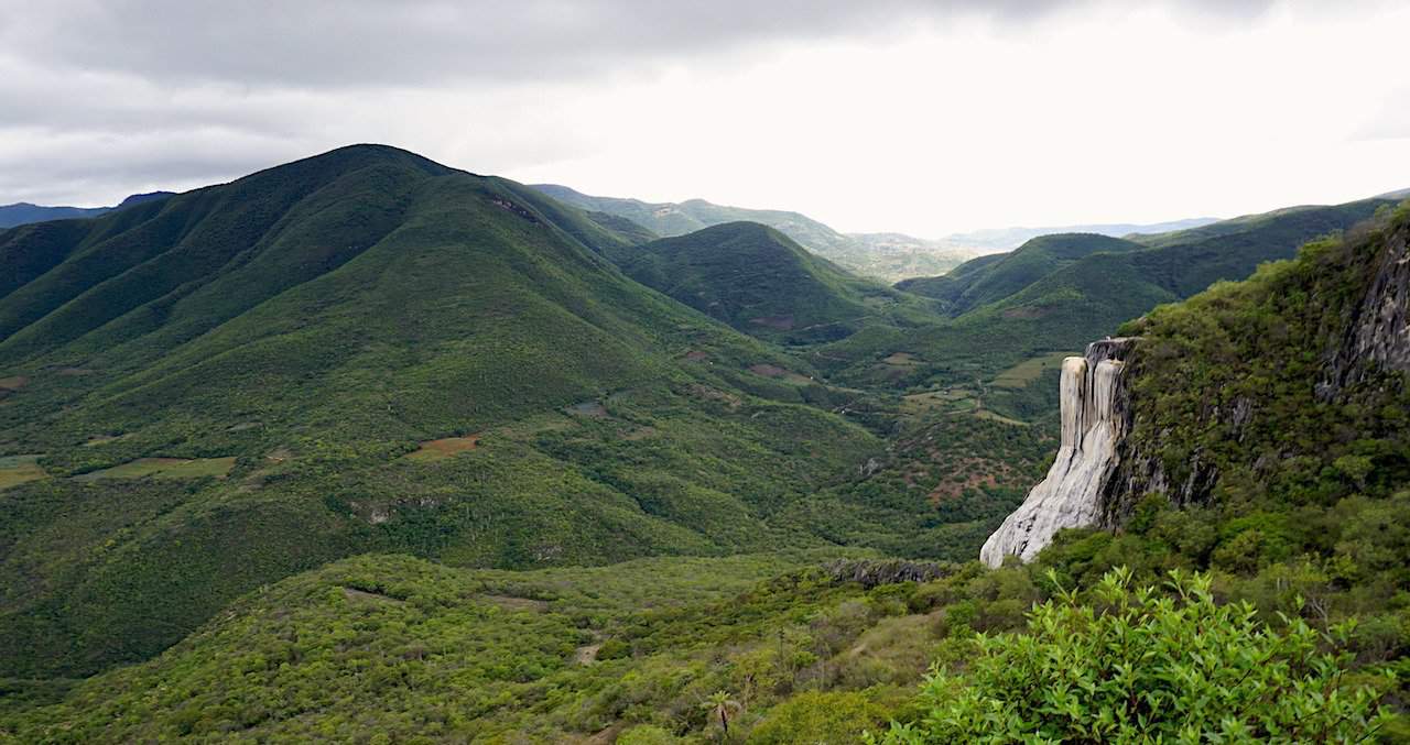 Hierve el Agua in Oaxaca Mexico