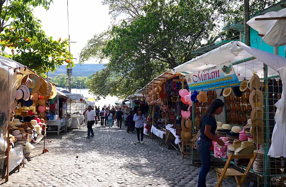 Sumidero Canyon boat trip entrance in Chiapa de Corzo