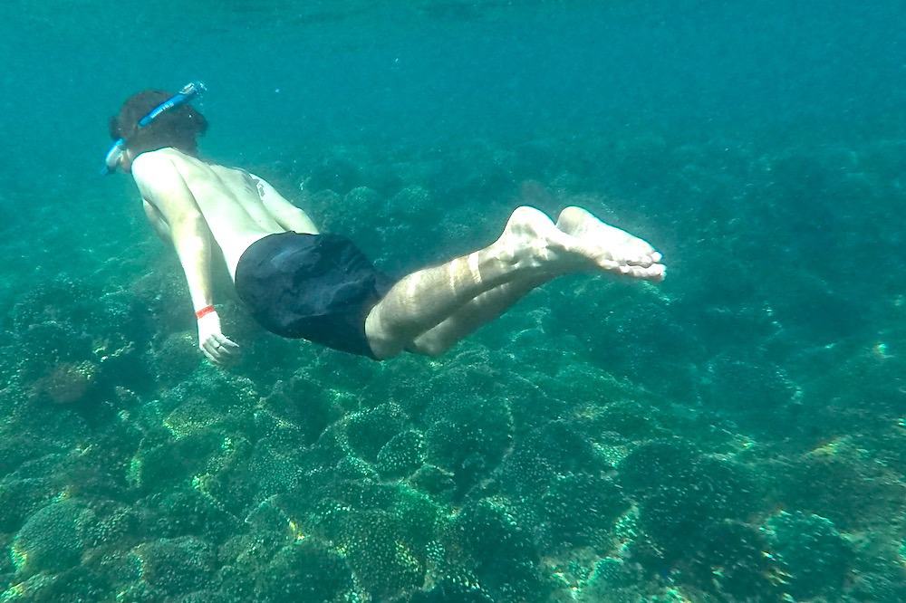 Michael from Off Path Travels enjoying Huatulco's attractions