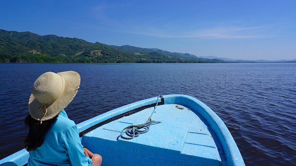 Boat ride on Manialtepec Lagoon