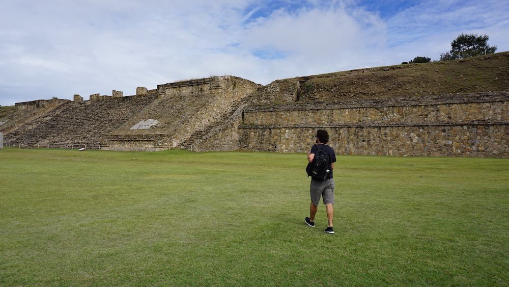 Monte Alban Main Plaza - Michael Bradley
