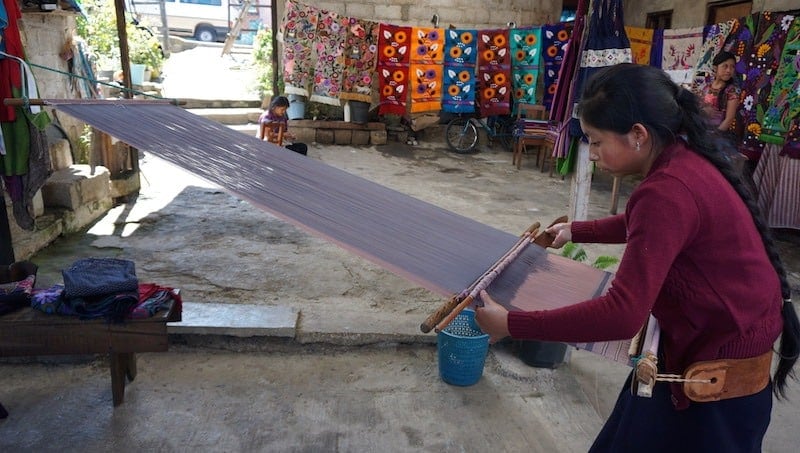 Zinacantan Weaver