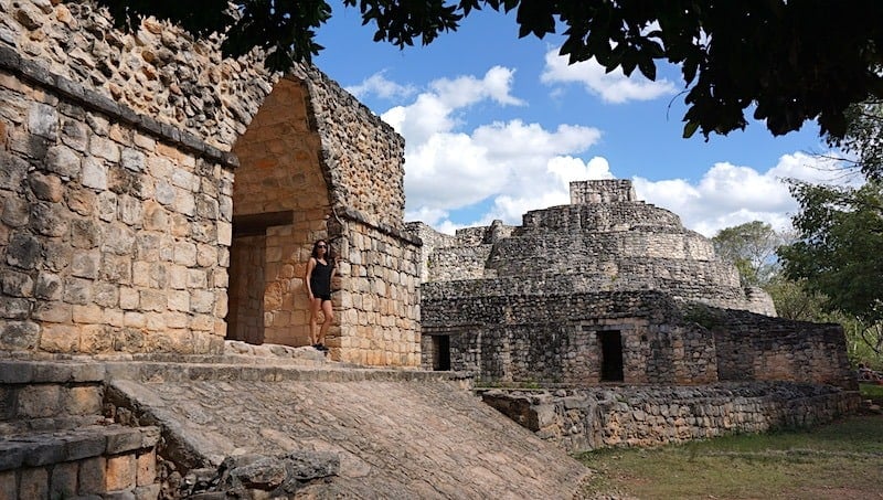 The archway at Ek Balam ruins