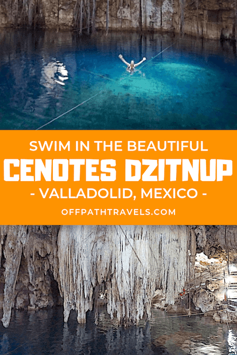How to swim in the Dzitnup Cenotes: Samula & Xkeken. Near Valladolid, Mexico.