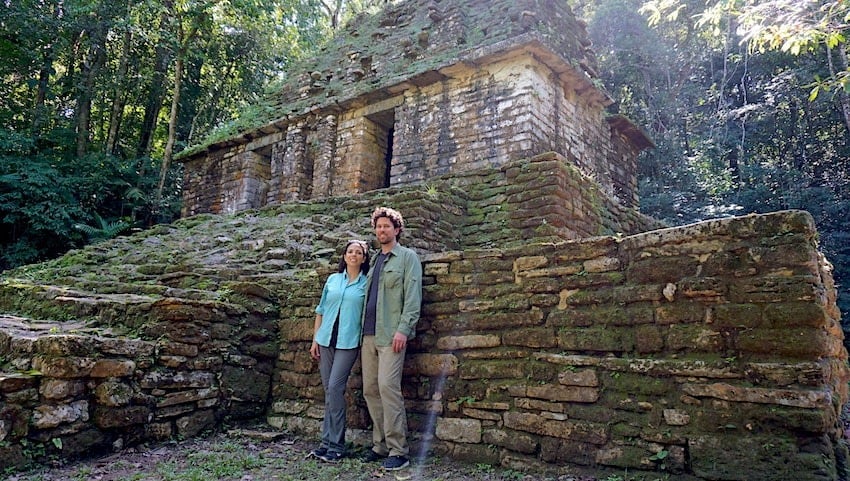 Off Path Travels at Yaxchilan Ruins