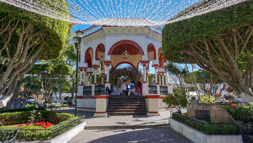 Parque Central Comitan Chiapas Mexico
