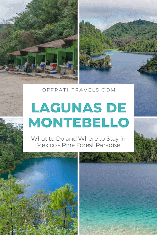 Lagunas de Montebello: Mexico's Pine Forest Paradise. How to go horseback riding to a cenote, float on a balsa, visit over 5 lakes, and go to Guatemala all in one day!
