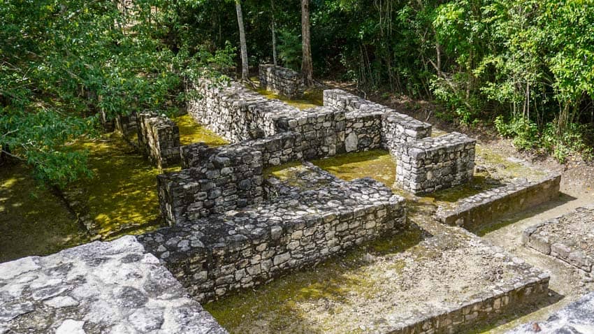 Some of the Chik Naab structures at Calakmul