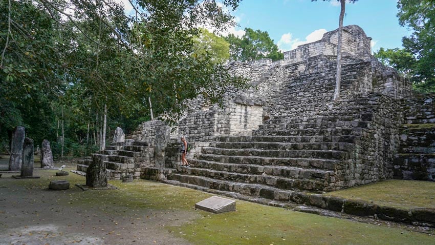 The base of Structure 14