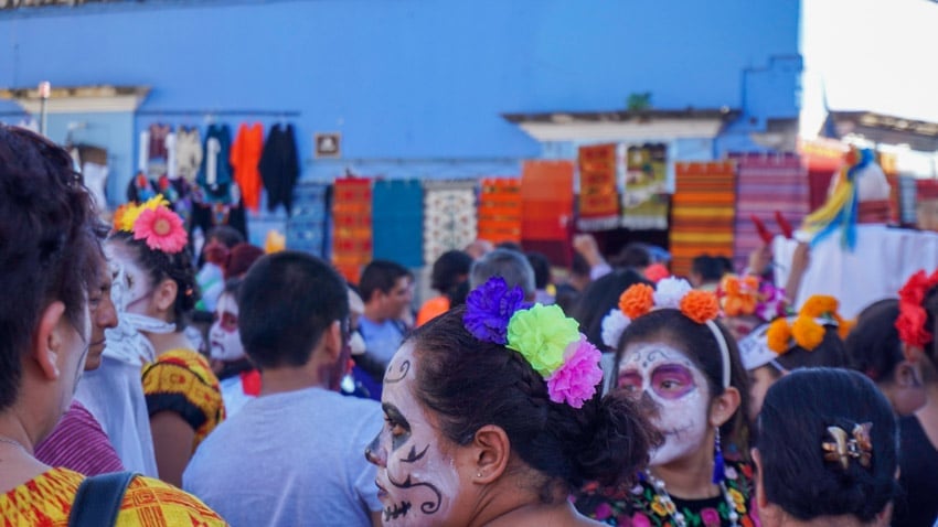 Dia de Muertos in Oaxaca Mexico
