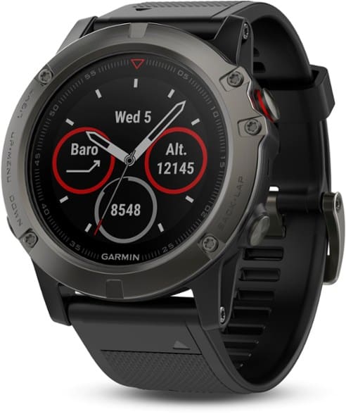 Garmin Fenix 5 Series GPS Watch winter gadget