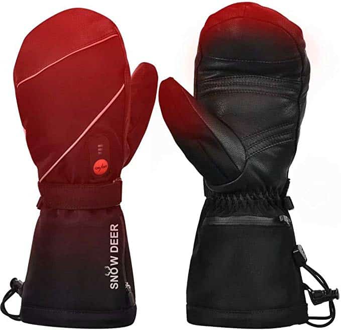 Snowdeer Heated Mittens winter gear