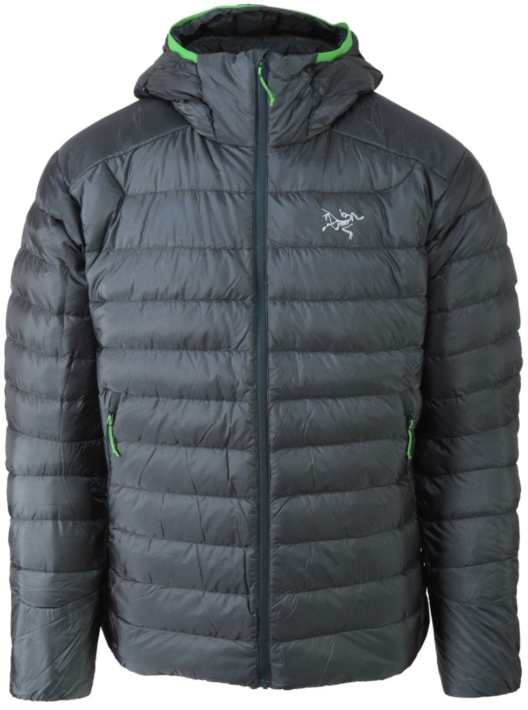 Arcteryx Cerium winter jacket made with down insulation