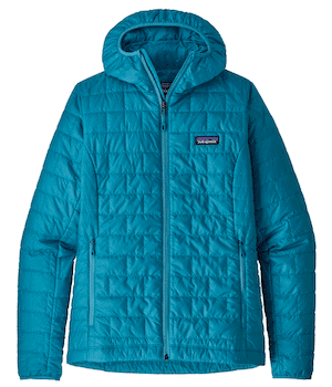 vegan packable puffy jacket