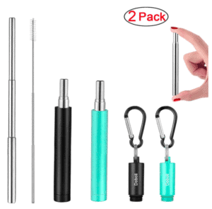 keychain straws for travel