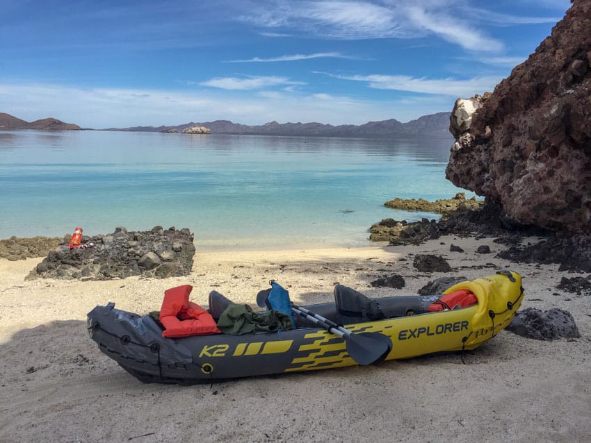 Our kayak did great on its maiden voyage!