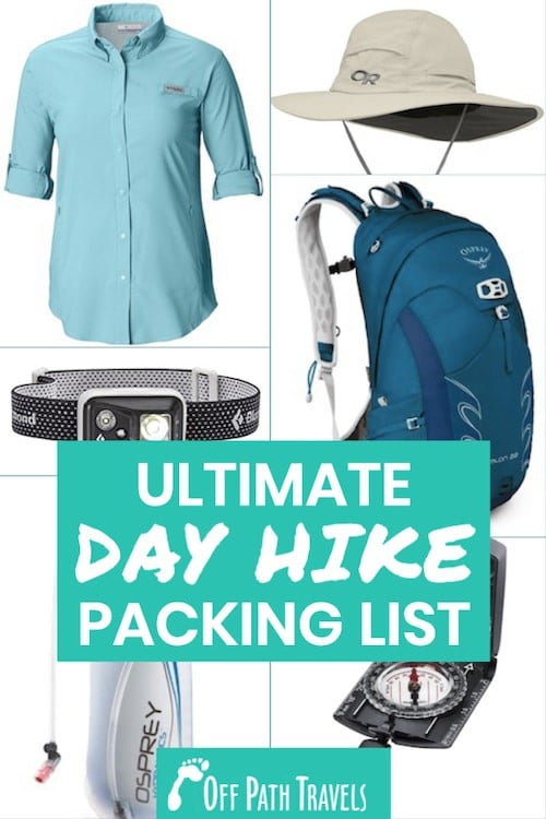 Ultimate Day Hike Packing List