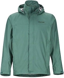 Men's packable rain jacket
