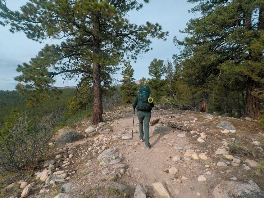 backpacking trip gear