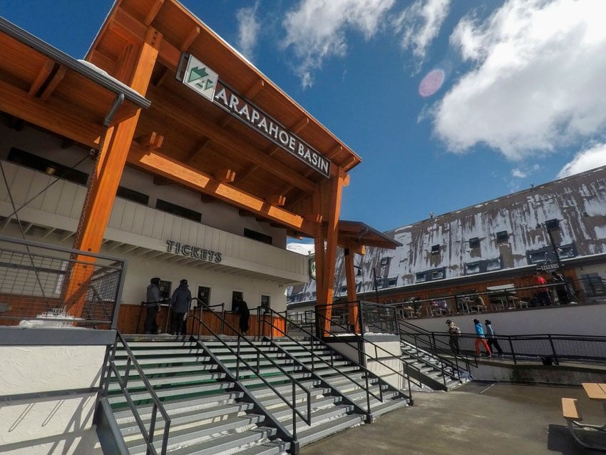 Arapahoe Basin Ski Resort in Summit County Colorado