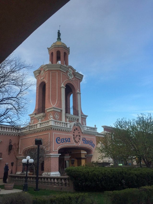 The iconic Casa Bonita restaurant in Denver