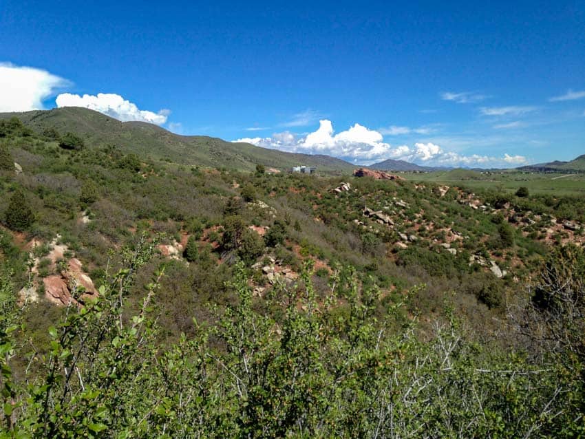 A small hike in the foothills of Denver in Colorado