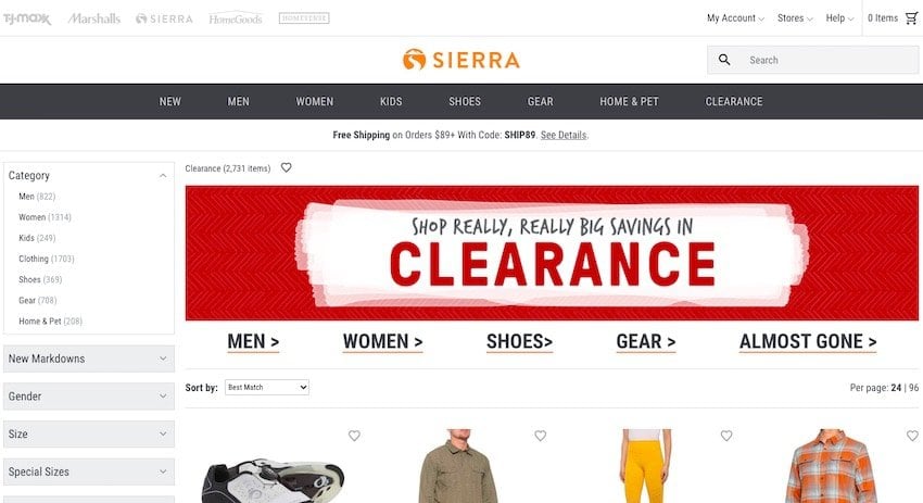 Sierra Trading Post