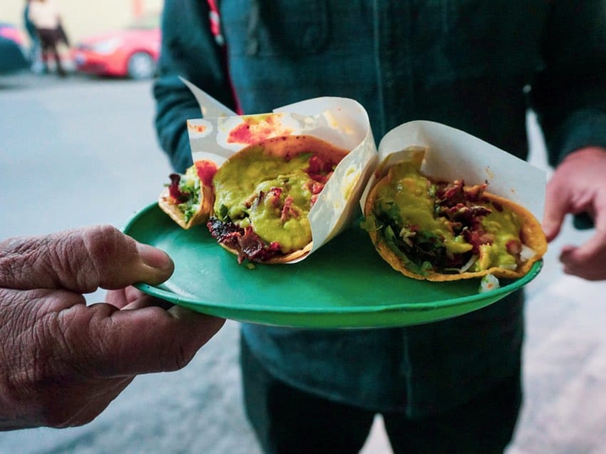 Tacos from Las Ahumaderas (Taco Alley)