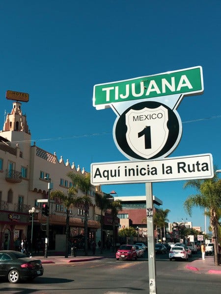Avenida Revolucion Tijuana Sign