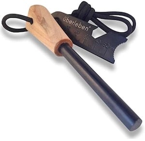 handcrafted wood fire starter