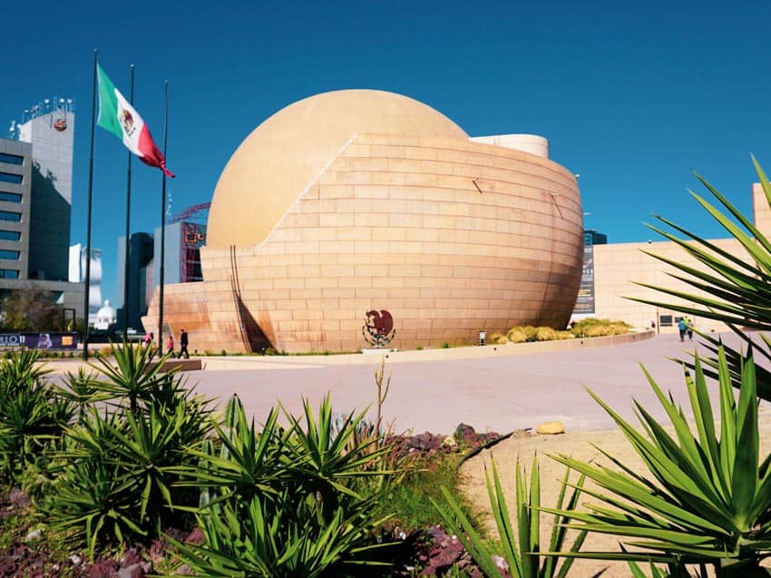 One of the government buildings in Baja Mexico