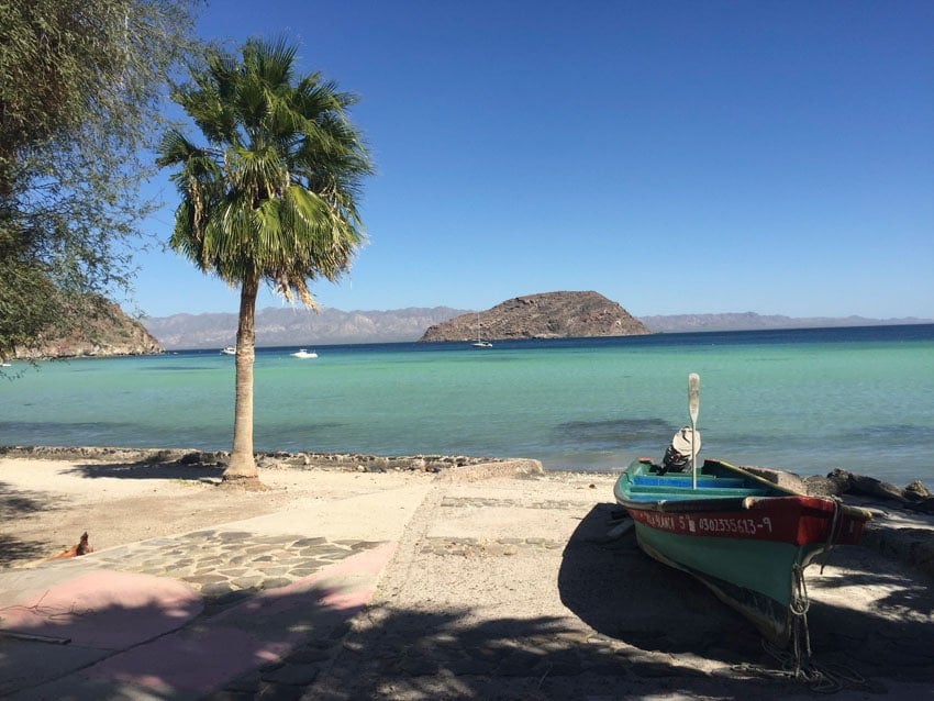 A stunning beach location deep in Baja California Sur