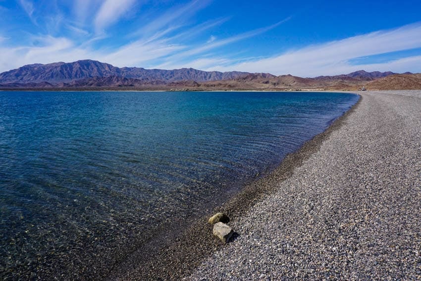Playa la Gringa in Baja California