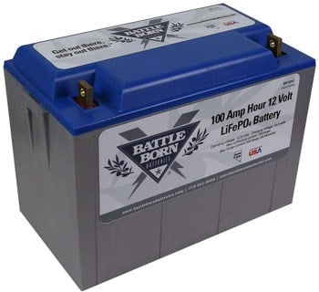 Battle Born lithium batteries are some of the best on the market