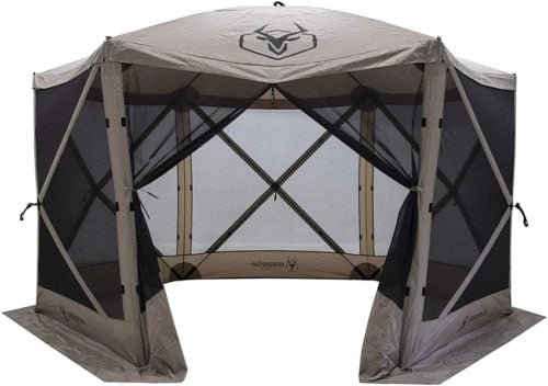The Gazelle Gazebo structure, Clam Shade's biggest competitor