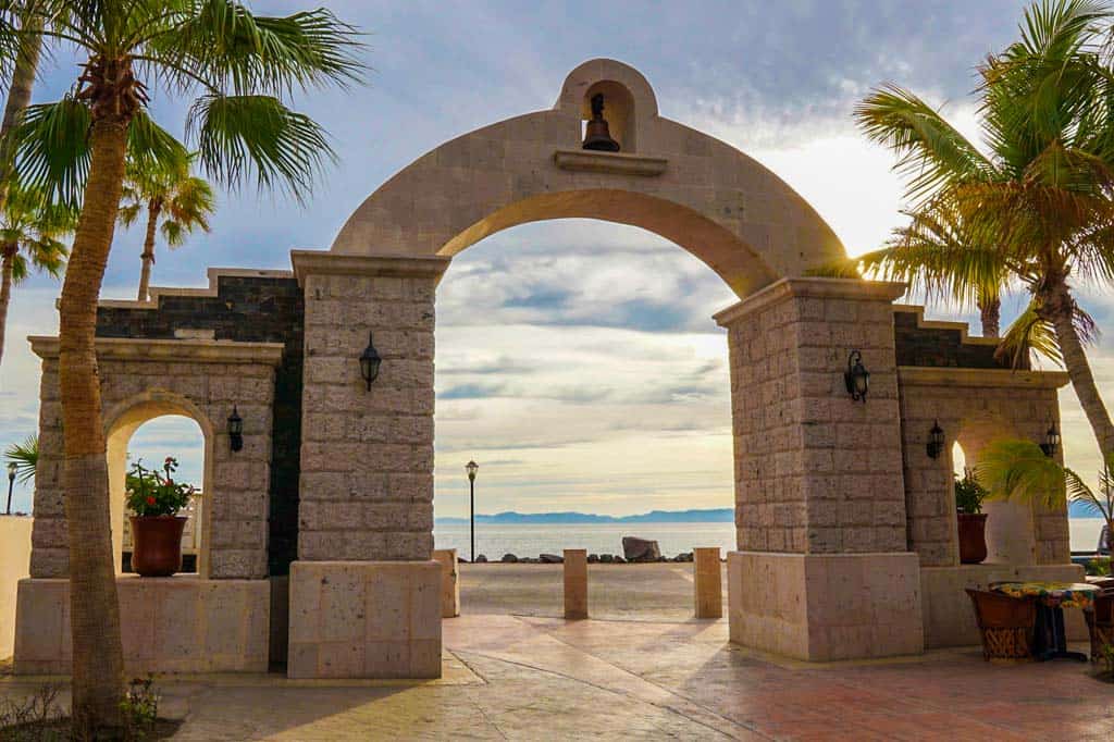 Archway in Loreto, Mexico