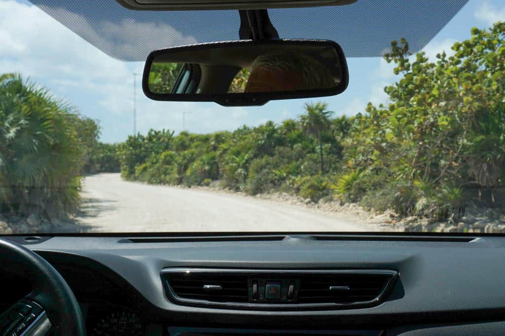Driving a rental car in Mexico