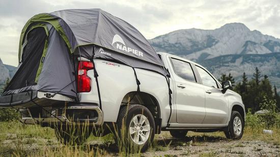 Napier Outdoors truck tent camper