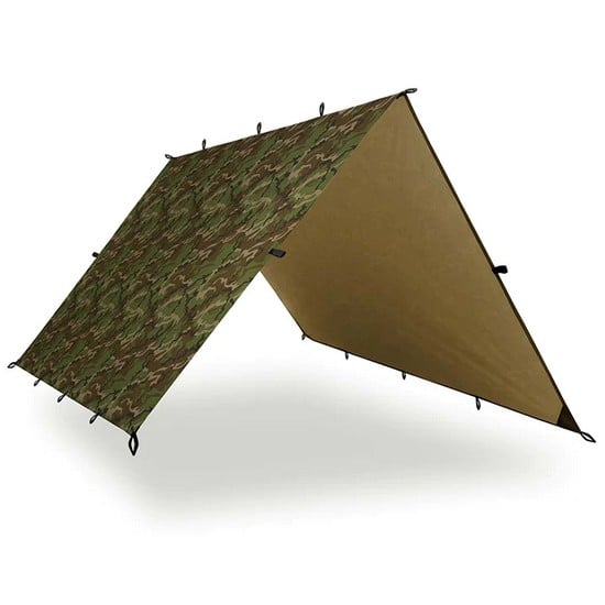 Aquaquest waterproof tarp in camo