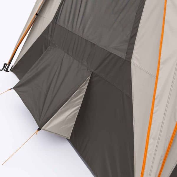The outside window AC vent on the Bushnell tent