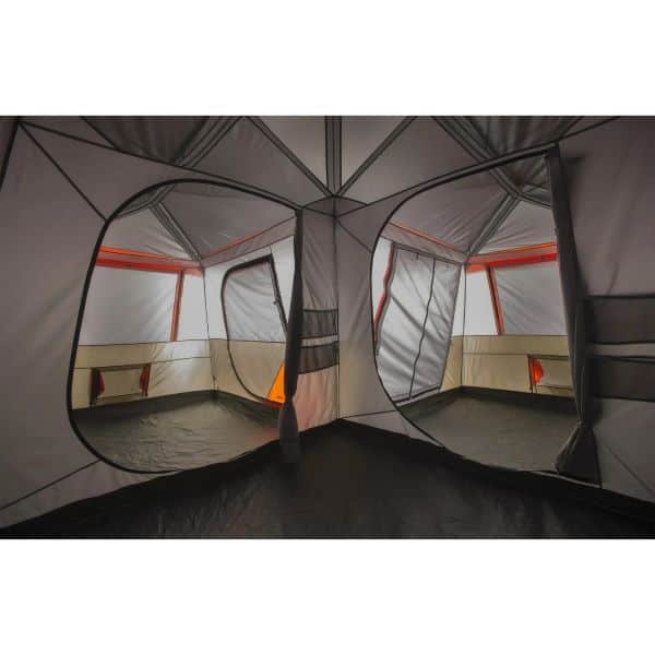 The Ozark Trails Cabin with window AC vent ports