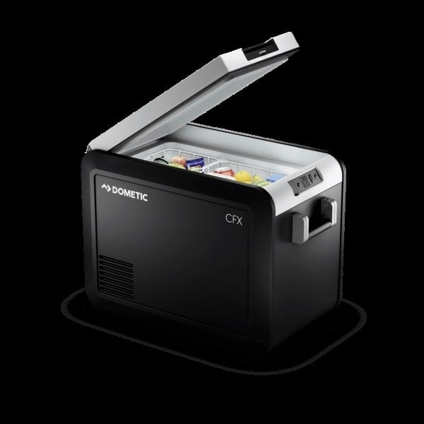 The Dometic CFX3 45 portable fridge