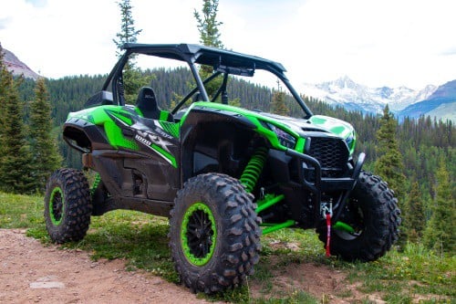 The RZR rental near Durango through CO Outback Adventures