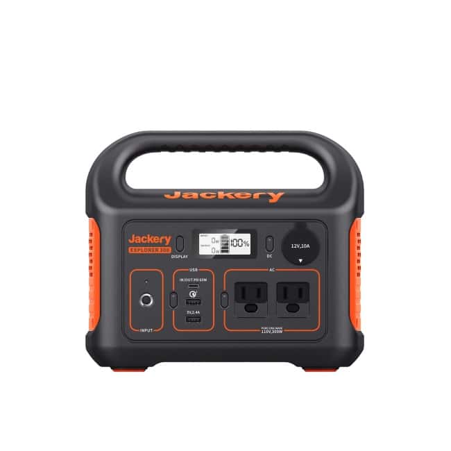 The Jackery 300W Solar Generator and Portable Power Station